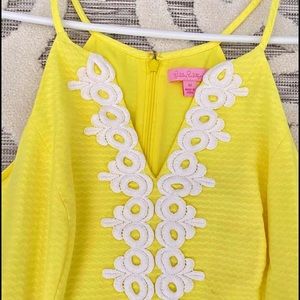 Gorgeous lily pulitzer yellow dress